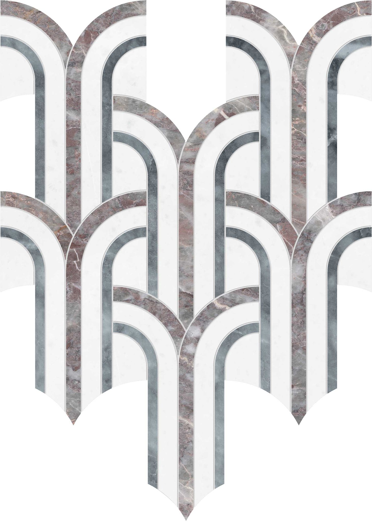 Utopio Florence Blush Mosaic | Marino Tile NY