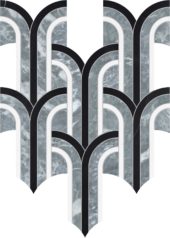 Utopio Florence Monochromo Mosaic | Marino Tile NY
