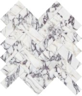 Viola Roccia 1.25x4 Herringbone Mosaic | Marino Tile NY