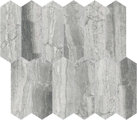 Volcana Notte 2x6 Picket Mosaic | Marino Tile NY