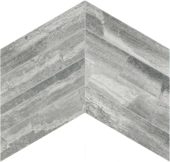 Volcana Notte 2x8.5 Chevron Mosaic | Marino Tile NY