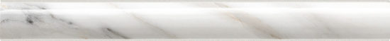 Obsession .5x10 Calacatta Quarter Round | Marino Tile NY