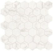 Royal Stoneworks 2" Cloudstone White Hex | Marino Tile NY