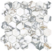Royal Stoneworks 2" Italian Arabescato Hex | Marino Tile NY