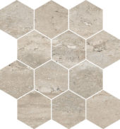 Saturnia 3x3 Hex Navona Matte | Marino Tile NY