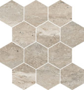 Saturnia 3x3 Hex Navona Matte | Marino Tile NY