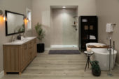 Drift Sand Gloss Shower Wall Kit 36x60x94 | Marino Tile NY