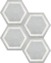 Form 7" Hexagon Frame Ice | Marino Tile NY