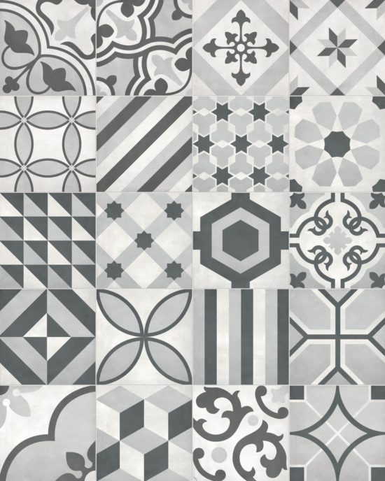 Form 8x8 Ice Deco Blend | Marino Tile NY