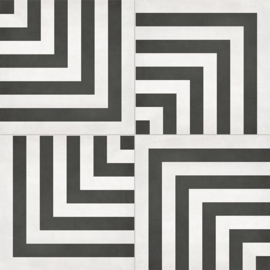 Form 8x8 Monochrome Geo | Marino Tile NY