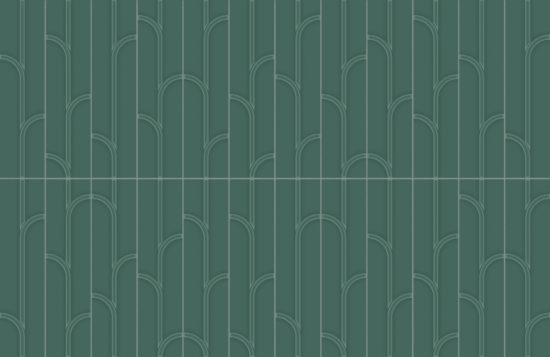 Geometra 3x12 Emerald Ivy | Marino Tile NY
