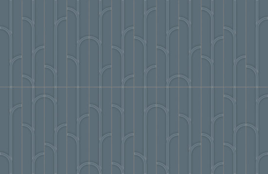 Geometra 3x12 Ink Ivy | Marino Tile NY