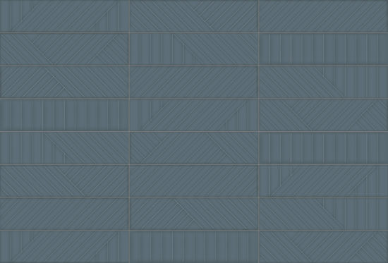 Geometra 3x12 Ink Maze | Marino Tile NY