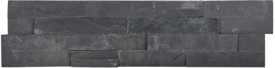 Ledger Stone 6x24 Carbon Split Face Corner | Marino Tile NY