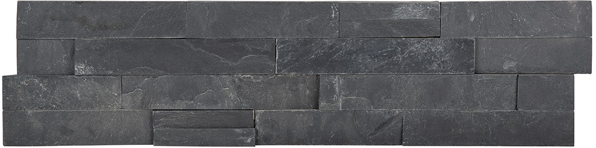 Ledger Stone 6x24 Carbon Split Face Corner | Marino Tile NY