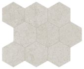 Lithoform 4" Hex Crosscut Dunes | Marino Tile NY
