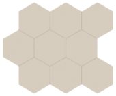Monoforma 4" Hex Oasis Silk | Marino Tile NY