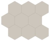 Monoforma 4" Hex Storm Silk | Marino Tile NY