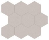 Serena 4" Hex Crater | Marino Tile NY