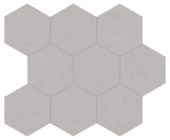Serena 4" Hex Shale | Marino Tile NY