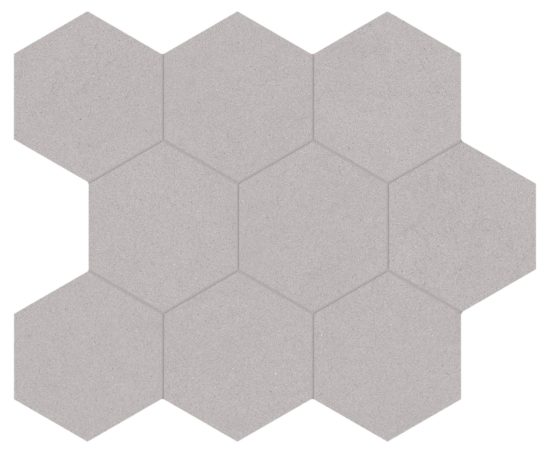 Serena 4" Hex Shale | Marino Tile NY
