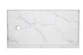 Shower Pan 30x60 Bianco Marble | Marino Tile NY