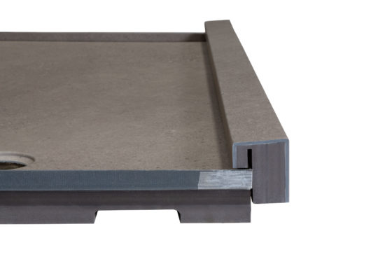 Shower Pan 32x60 Concrete Sand | Marino Tile NY
