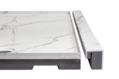 Shower Pan 36x60 Bianco Marble | Marino Tile NY