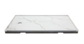 Shower Pan 36x60 Bianco Marble | Marino Tile NY