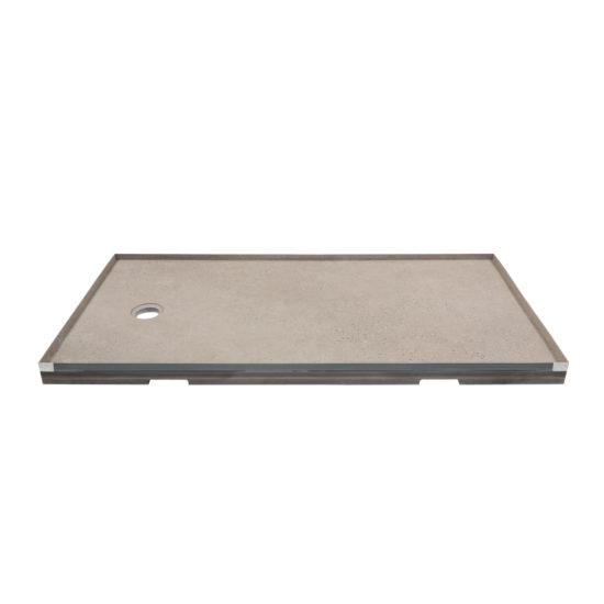 Shower Pan 36x60 Concrete Sand | Marino Tile NY