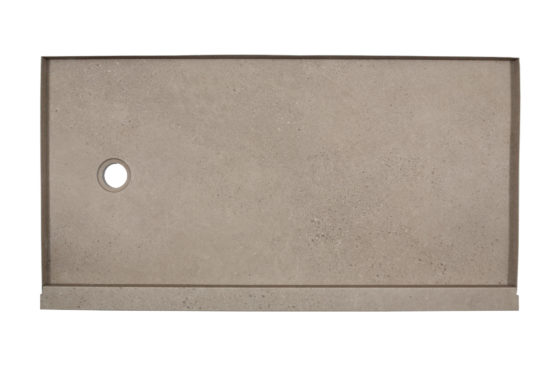 Shower Pan 36x60 Concrete Sand | Marino Tile NY