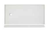 Shower Pan 36x60 Vivid White | Marino Tile NY