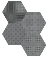 Tapestri 8.5 Silk Blend Hexagon | Marino Tile NY