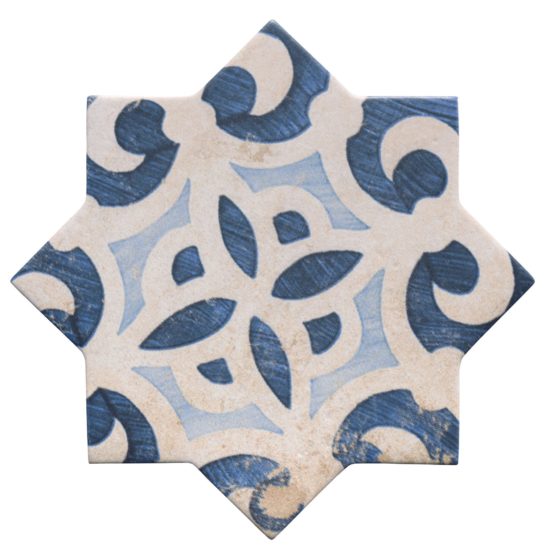 Tuscany 6x6 Star Bourton | Marino Tile NY