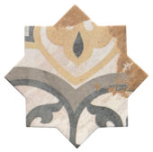 Tuscany 6x6 Star Castle | Marino Tile NY
