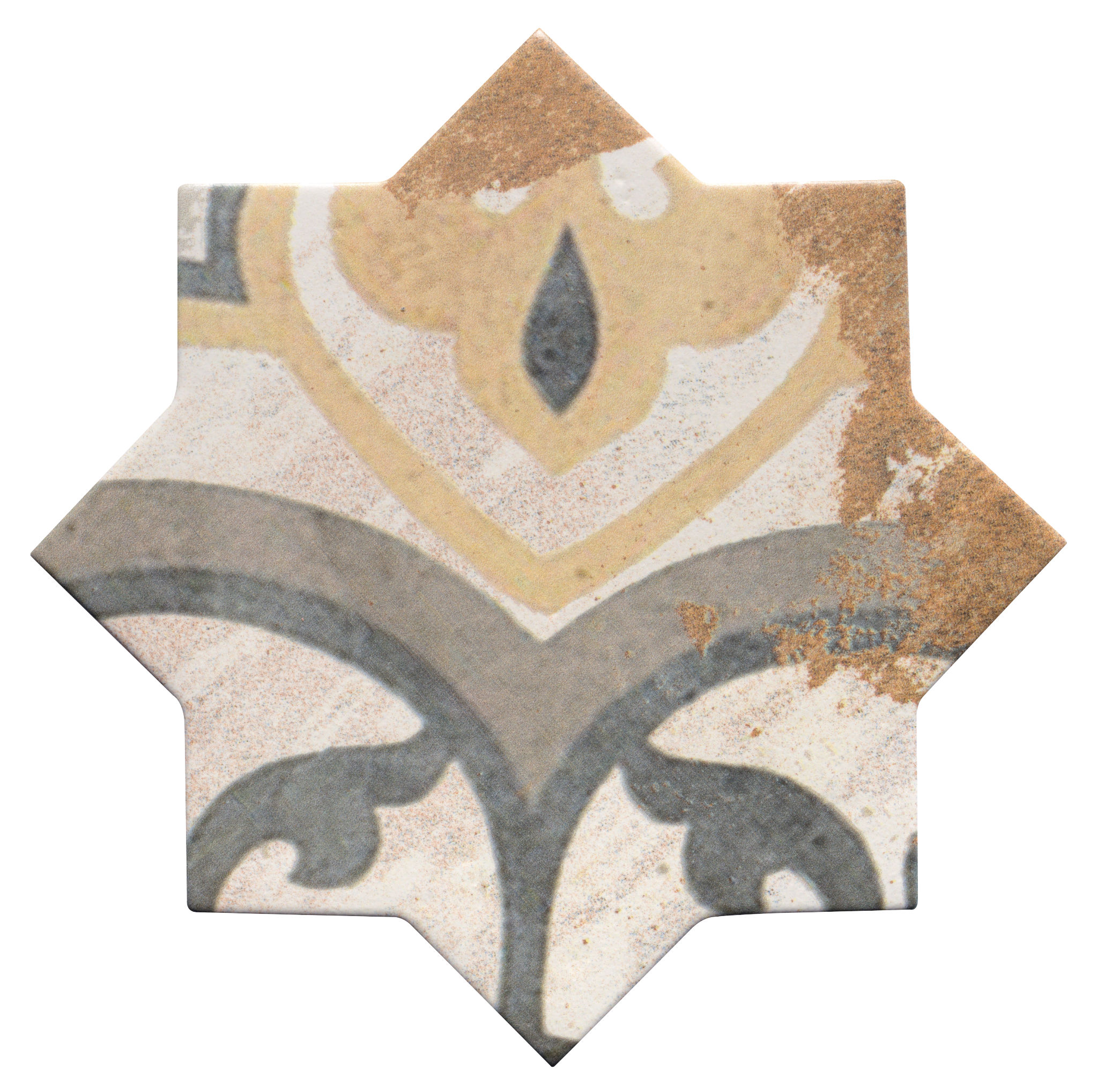 Tuscany 6x6 Star Castle | Marino Tile NY