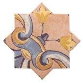 Tuscany 6x6 Star Lacock | Marino Tile NY